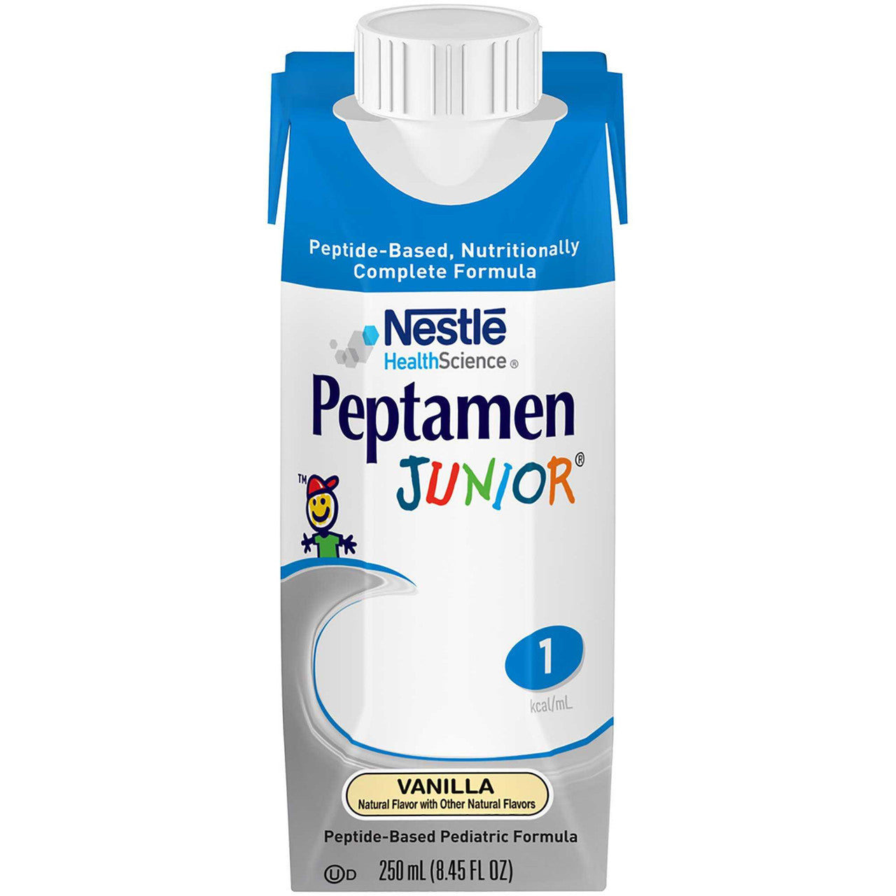 293575 - Peptamen - Pediatric Oral Supplement Peptamen Junior Vanilla Flavor 8.45 oz. Carton Liquid Whey Protein Impaired GI Function Case of 24, (CS)