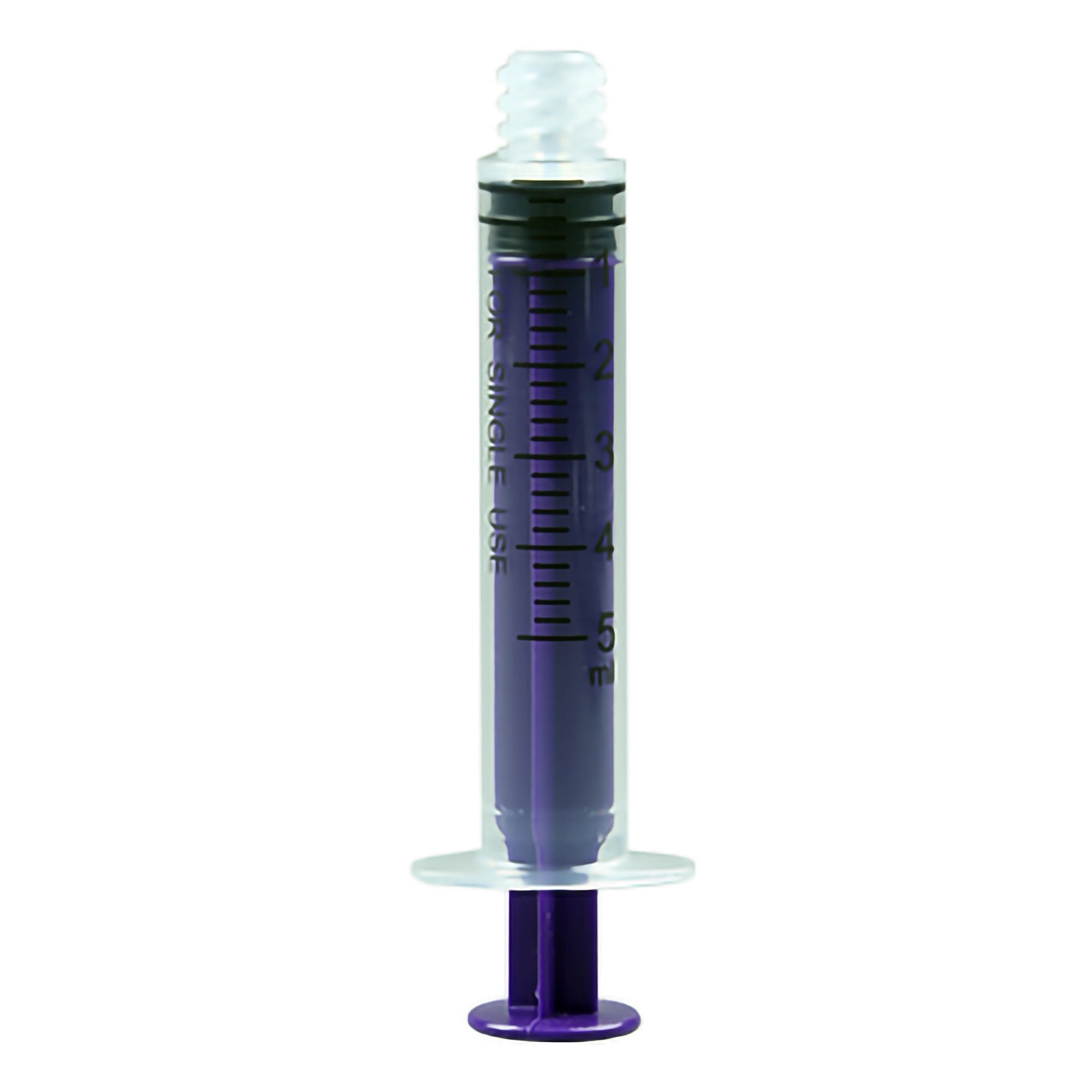 1029294 - Vesco - Vesco Oral and Enteral Syringe 5 mL Enfit Tip Without Safety, VED-605, Pack of 1, (EA)