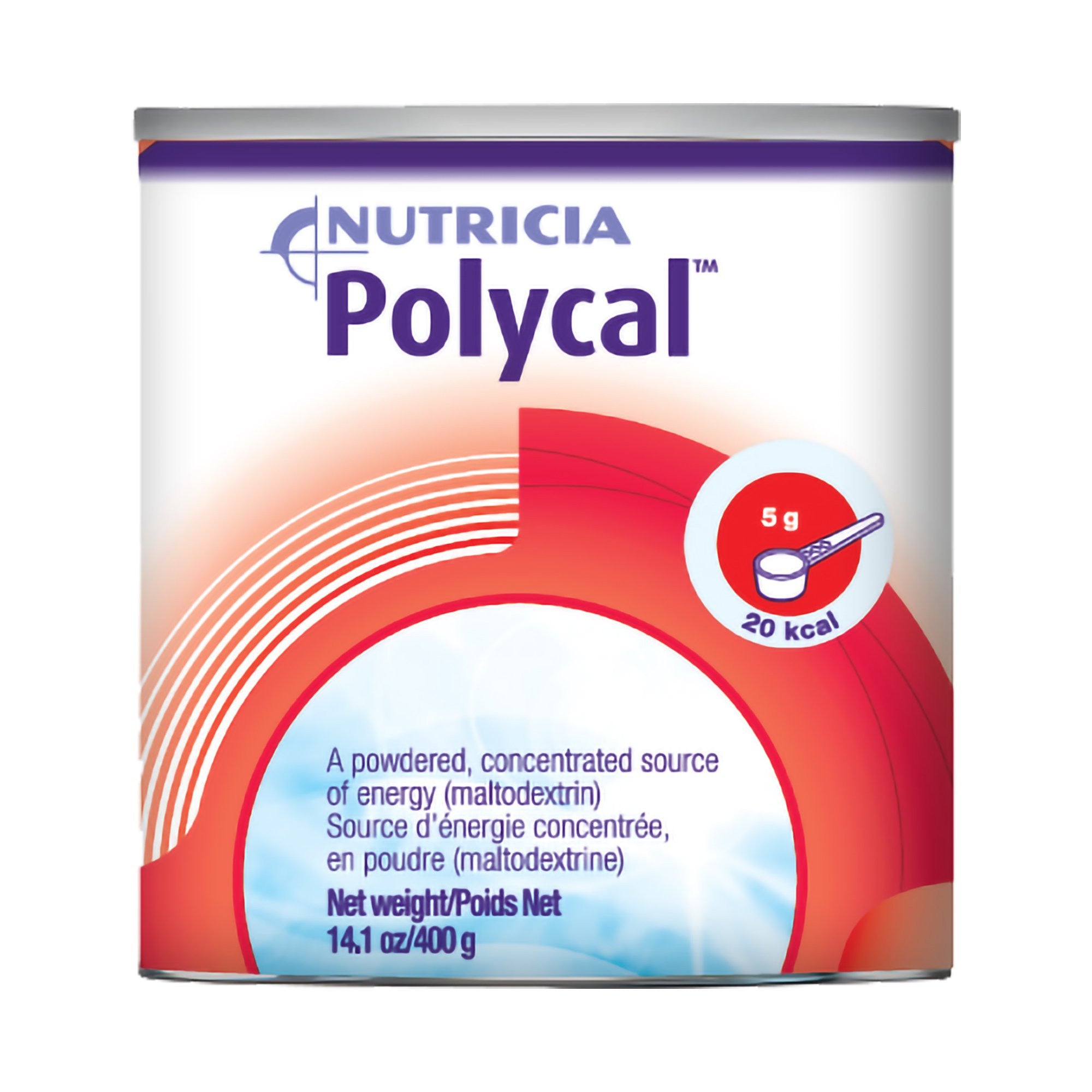 940834 - Polycal - Polycal Oral Supplement Unflavored Powder 400 Gram Canister, 89461, Case of 12, (CS)