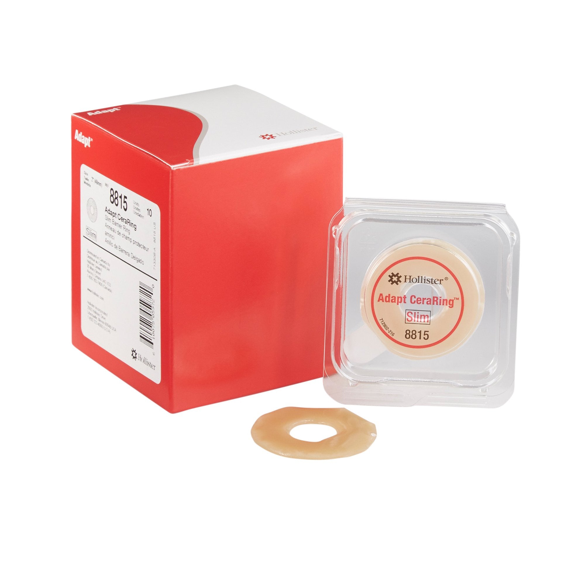 1028118 - Adapt - Adapt CeraRing Skin Barrier Ring, Size 2", 2.3 mm, Moldable, Box of 10, (BX)