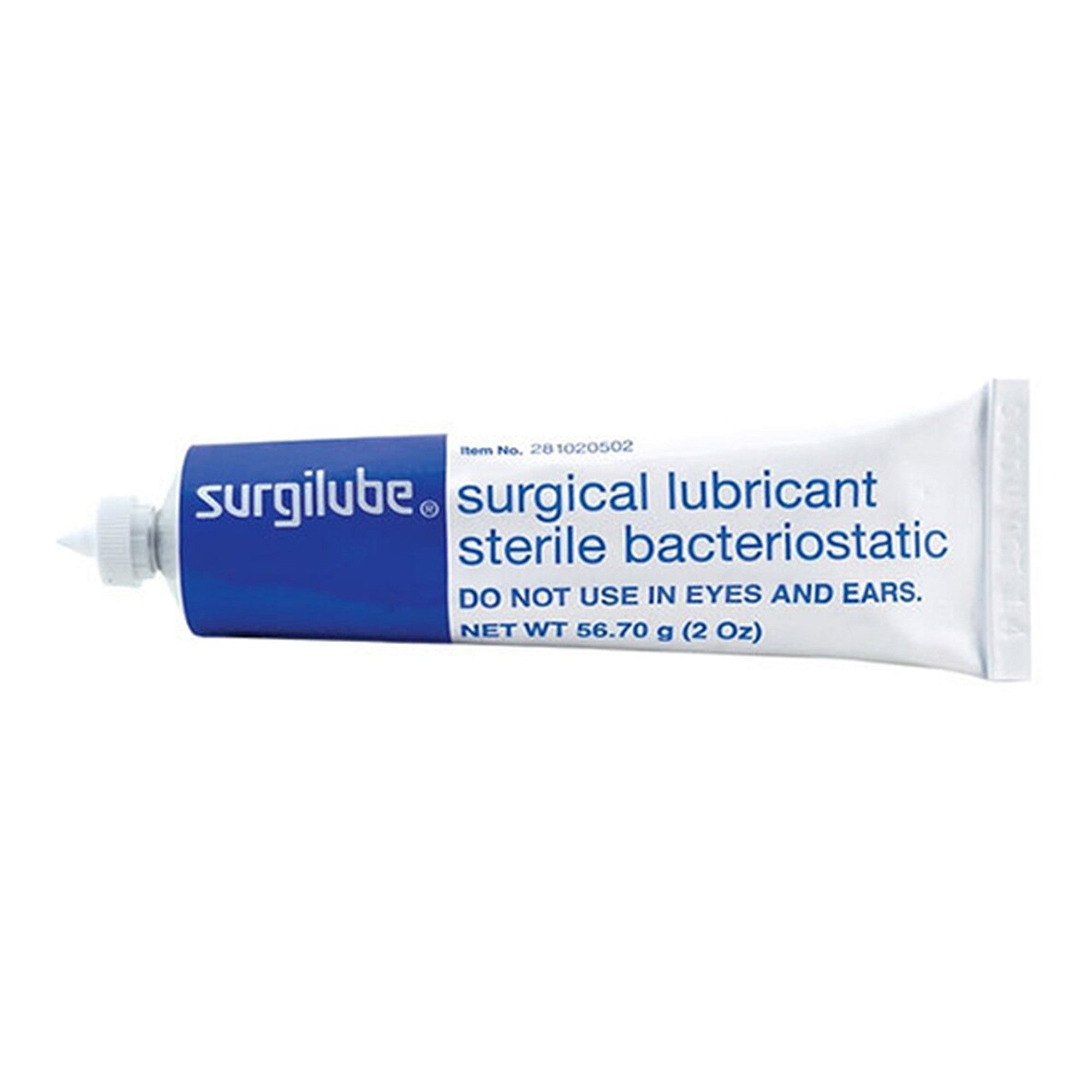 1050784 - HR - Lubricating Jelly Surgilube 2 oz. Tube Sterile 281020502 Pack of 1, (EA)