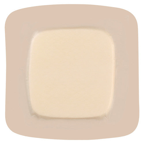 1053864 - FoamLite - FoamLite Thin Foam Dressing 3-1/4 X 3-1/4 Inch With Border Film Backing Silicone Adhesive Square Sterile, 421557, Box of 10, (BX)