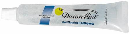 414708 - Dawn - Toothpaste DawnMist Fresh Mint Flavor 0.6 oz. Tube GTP4654 Pack of 1, (EA)