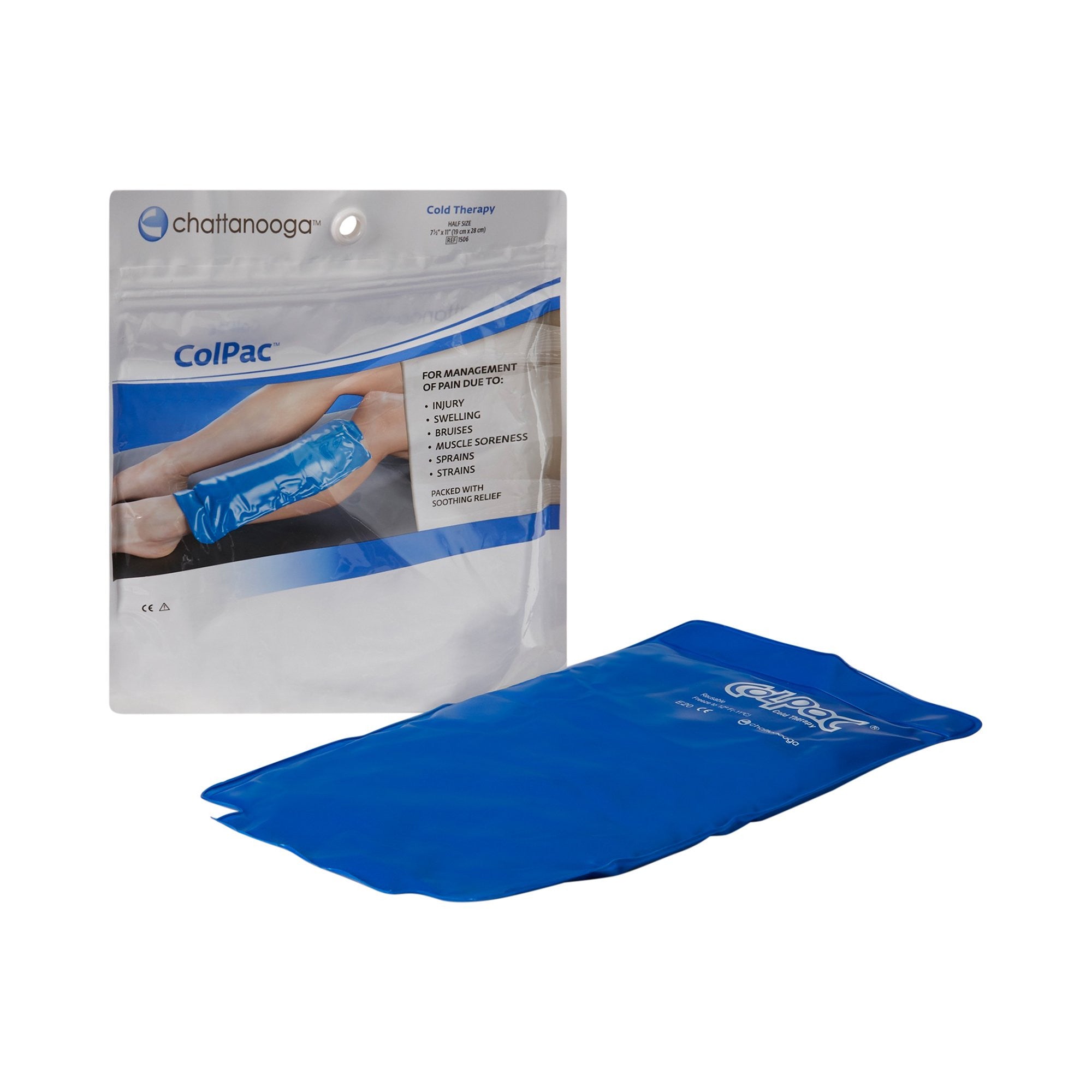 147549 - ColPaC - Cold Pack ColPaC General Purpose Half Size 7-1/2 x 11 Inch Vinyl / Gel Reusable 1506 Pack of 1, (EA)
