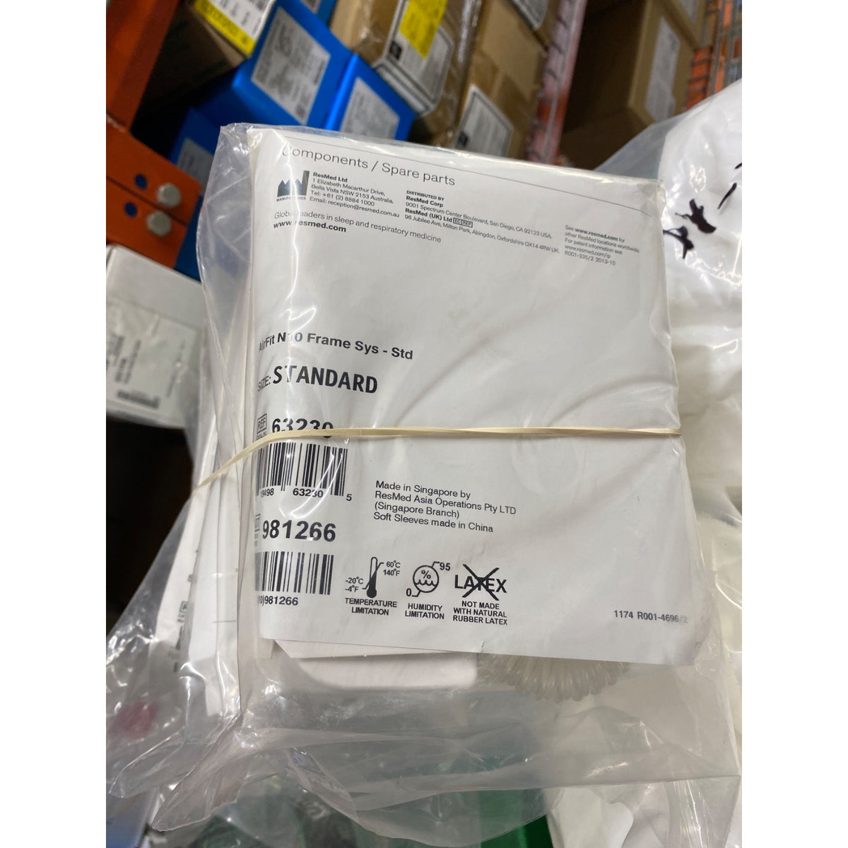 63230 - RESMED - Air fit n10 frame sys, (EA/1)