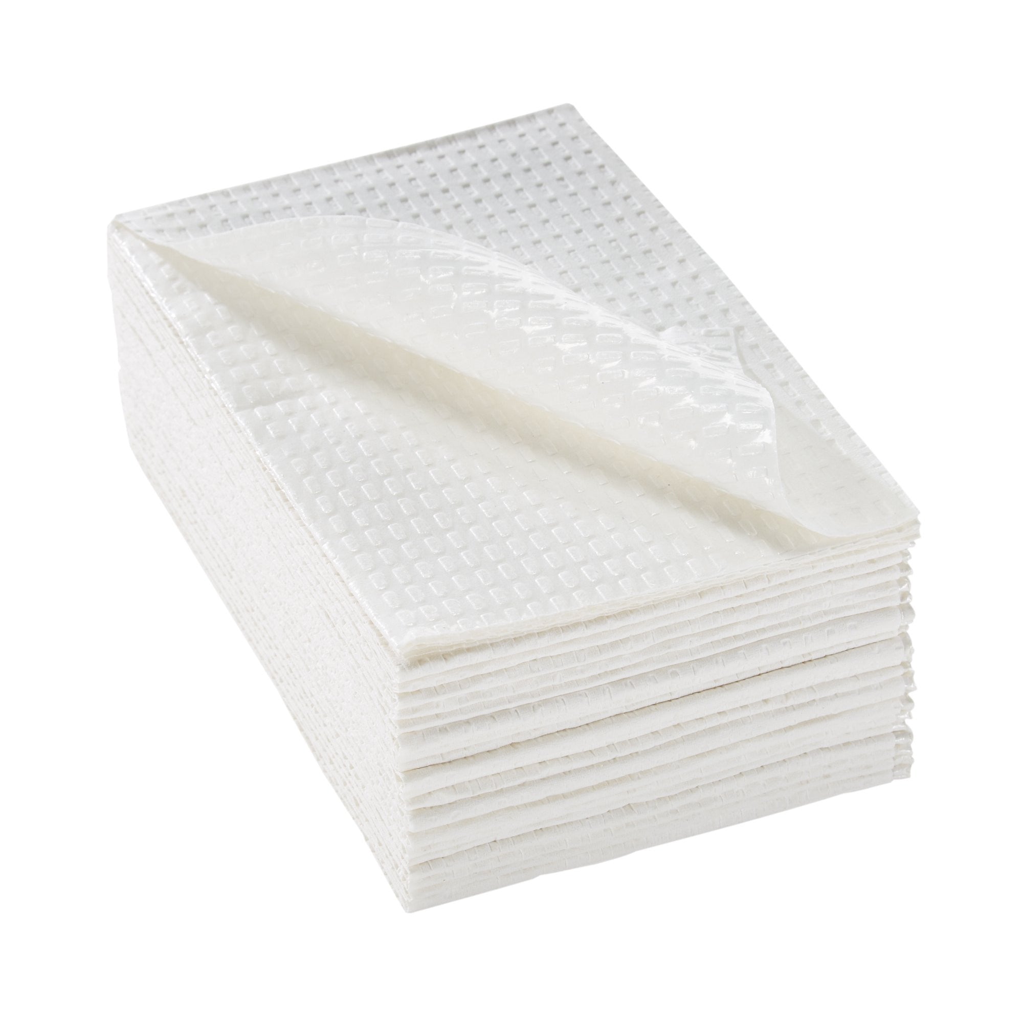 164755 - McKesson - McKesson Procedure Towel, White, Premium 3-Ply Tissue with Polyback, Waffle Embossed, 500 per Case, Case of 500, (CS)
