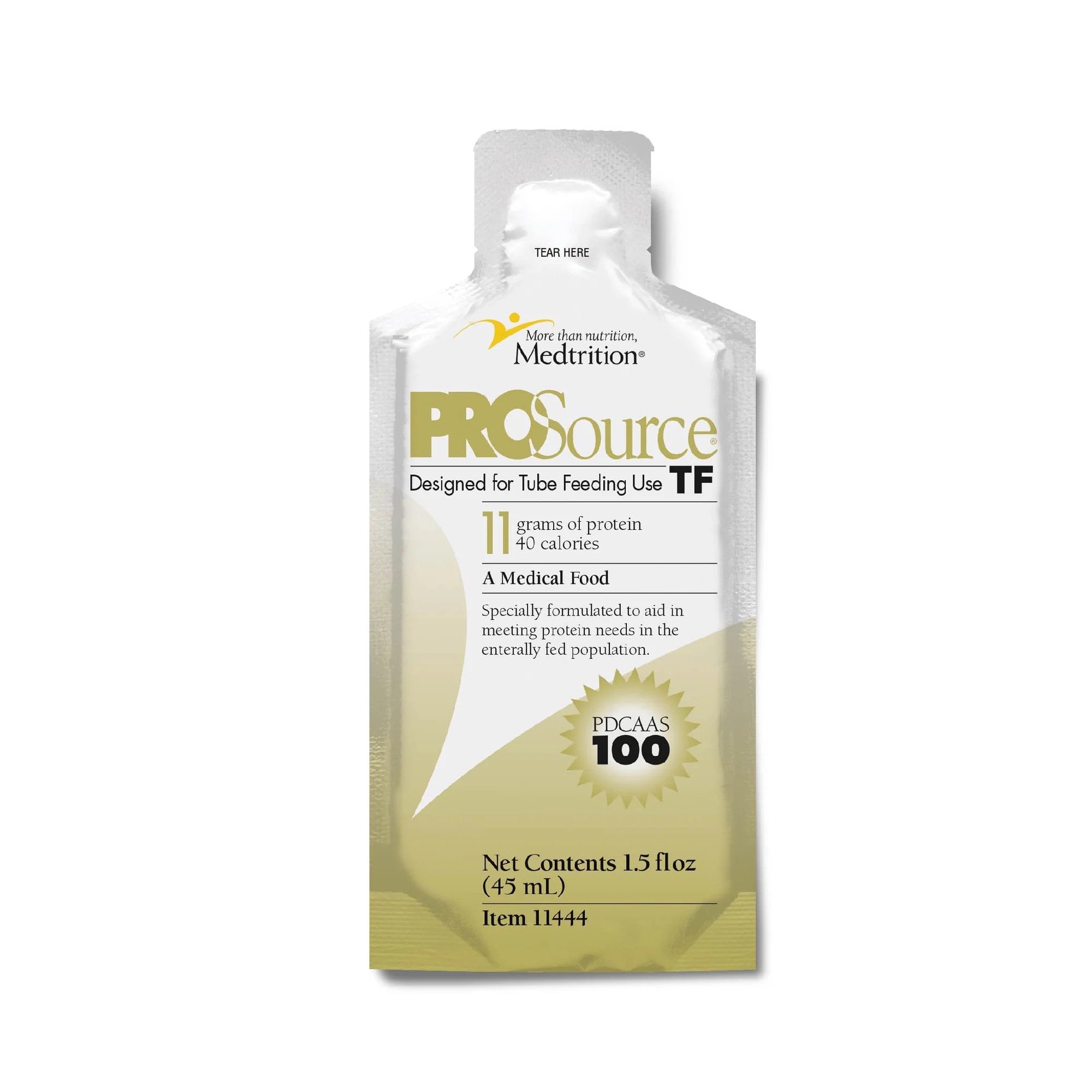 891032 - ProSource - ProSource TF Tube Feeding Formula Unflavored Liquid 45 mL Pouch, 11444, Pack of 1, (PK)