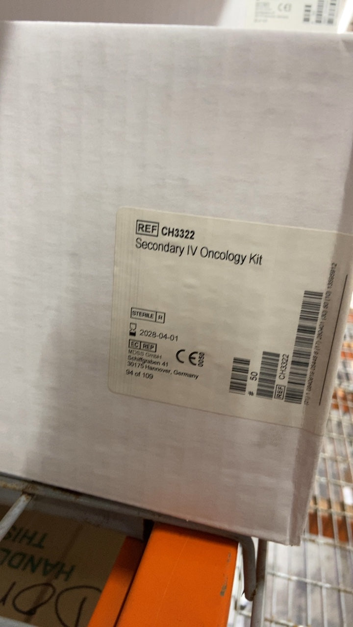 CH3322 - ICU MEDICAL - Secondary IV Oncology Kit, (BX/50)