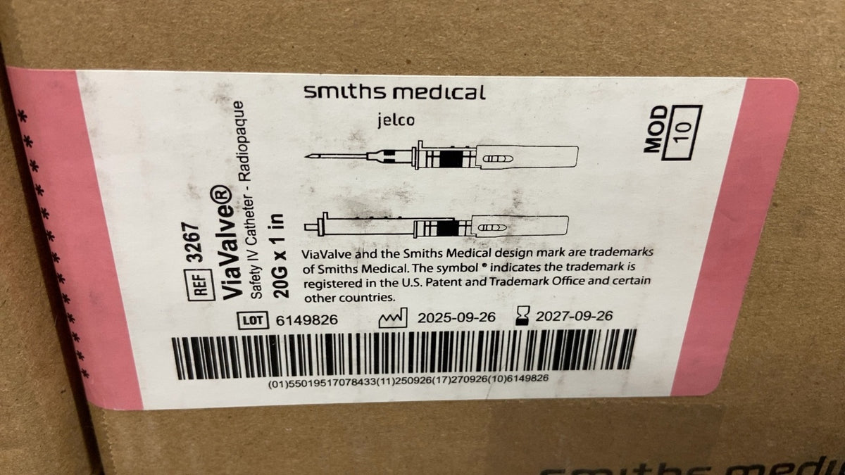 3267 - SMITHS MEDICAL - ViaValve, (CS/200)