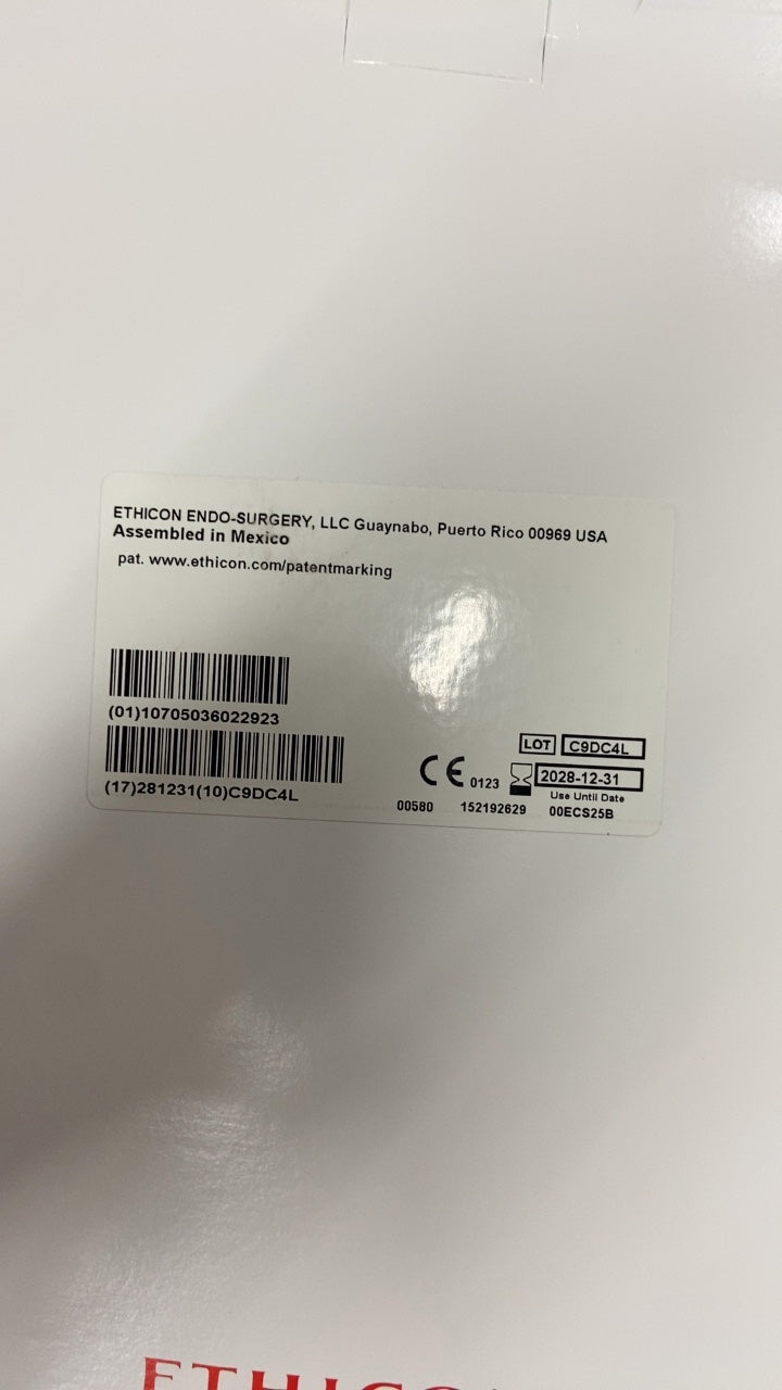 ECS25B - ETHICON - XL Sealed Circular Stapler, 25 mm dia. x 37 cm Length, 5.2 mm Open Staple Leg Length, (BX/1)