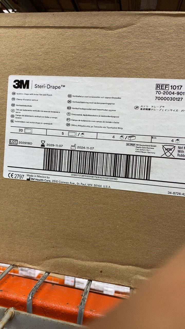 1017 - 3M - Steri-Drape, (CS/20)