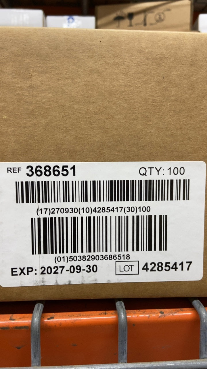 368651 - BD - 22G x 1-1/4" (0.7 x 32 mm), (CS/100)