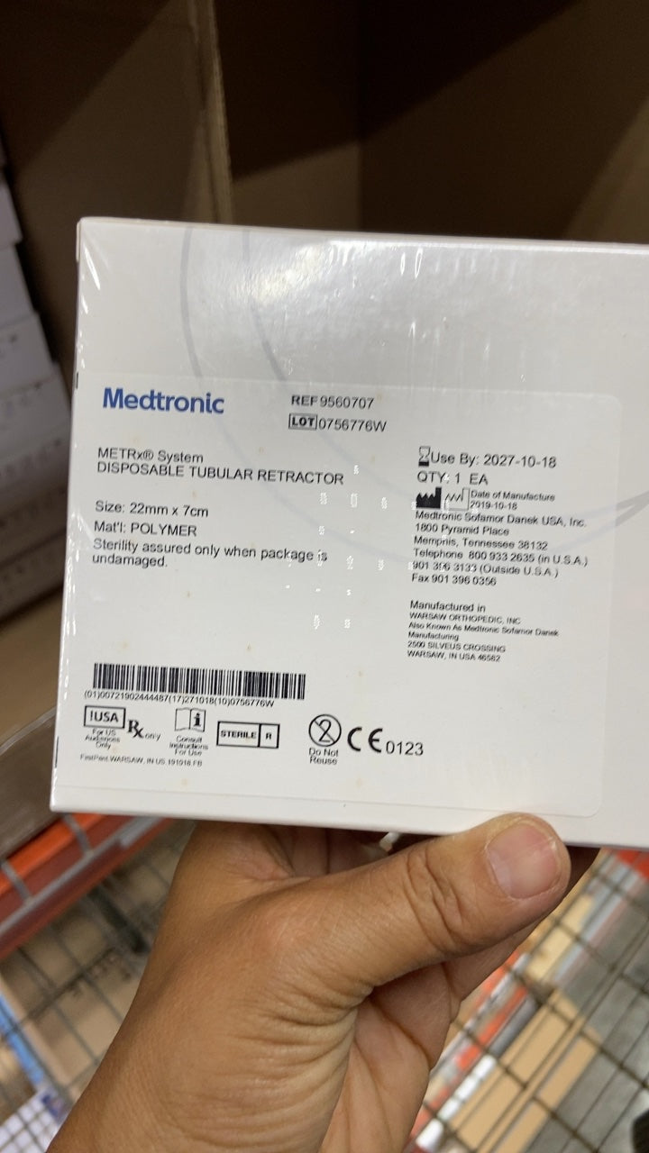 9560707 - MEDTRONIC - Disposable Straight Retractor, 7 cm L x 22 mm W, (CS/1)