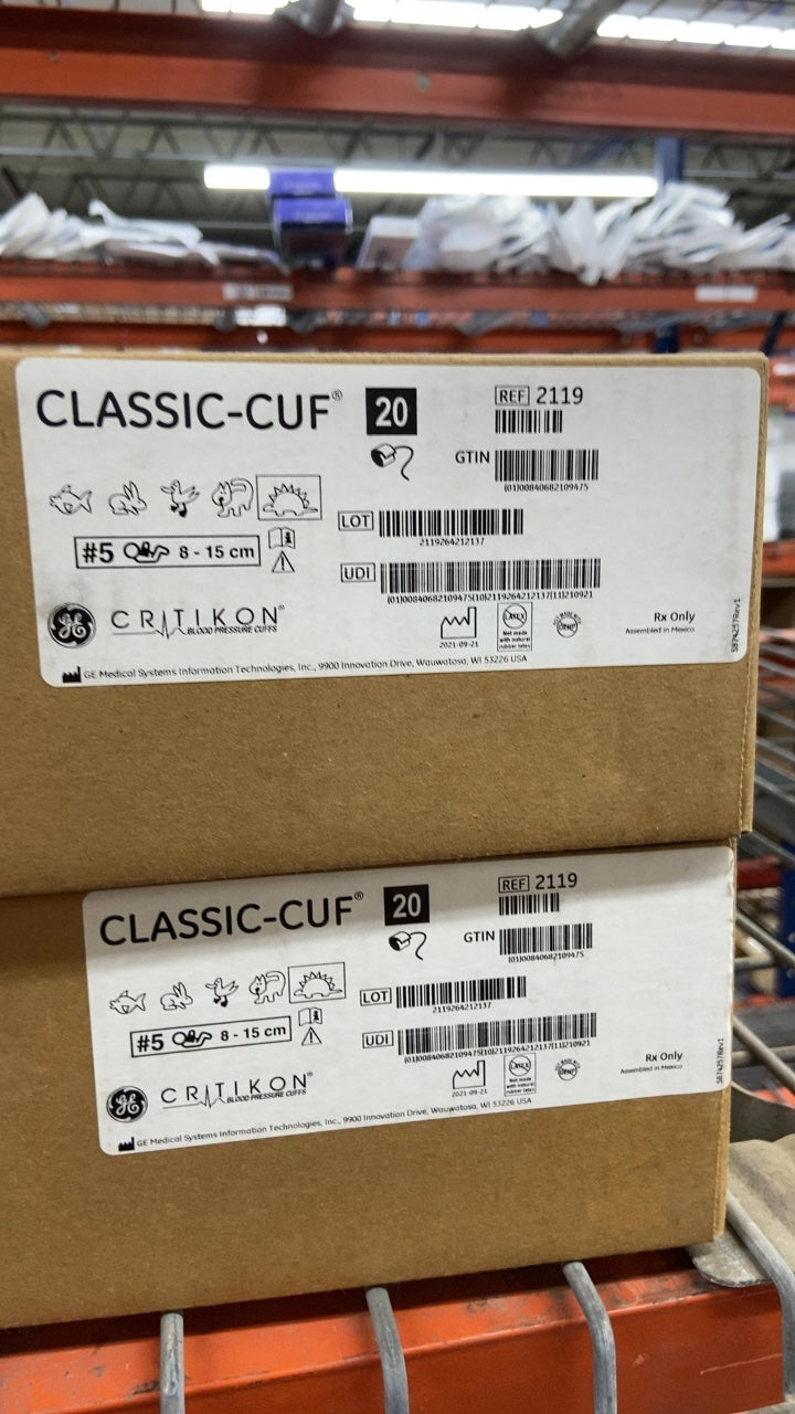 2119 - GE - CLASSIC-CUF #5 8-15cm, (BX/20)