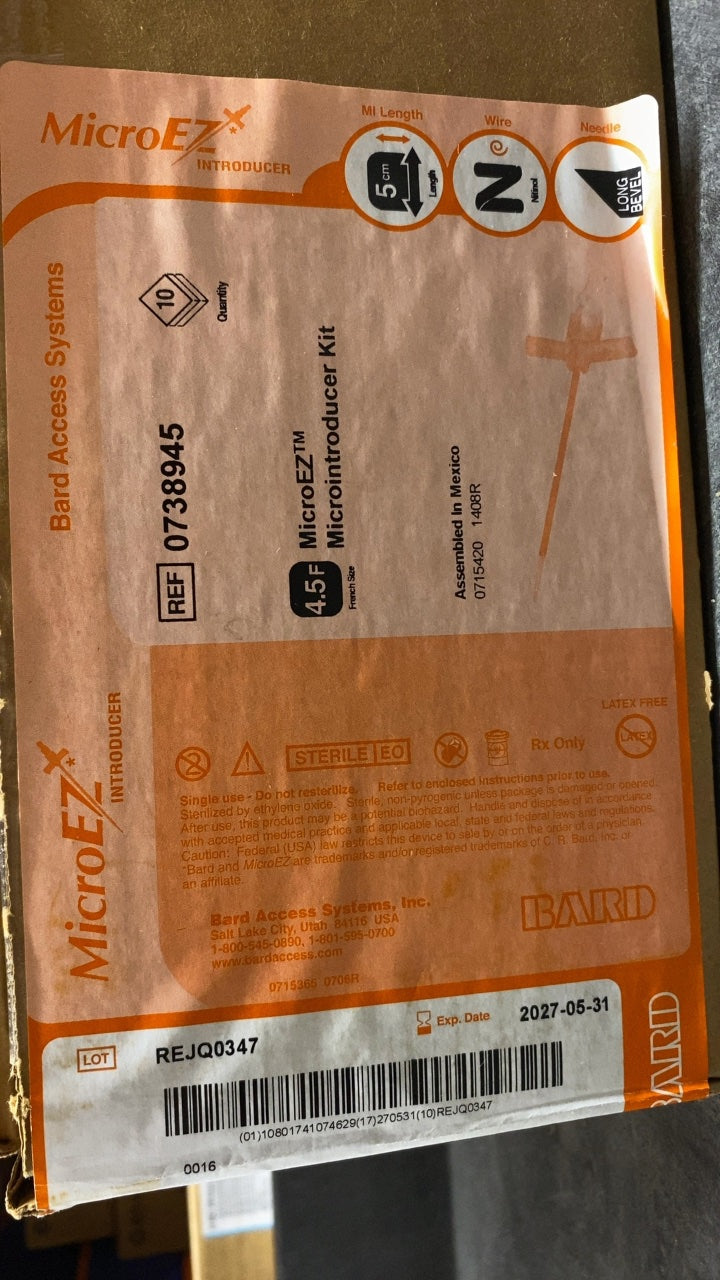 738945 - BARD - MicroEZ Microintroducer Kit, (BX/10)