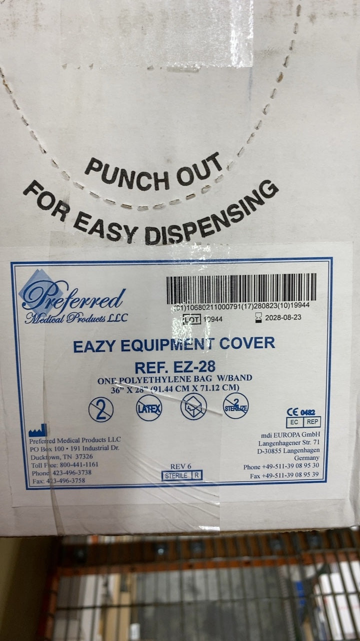 EZ-28 - PREFERRED MEDICAL - EAZY EQUIPMENT COVER, (BX/1)