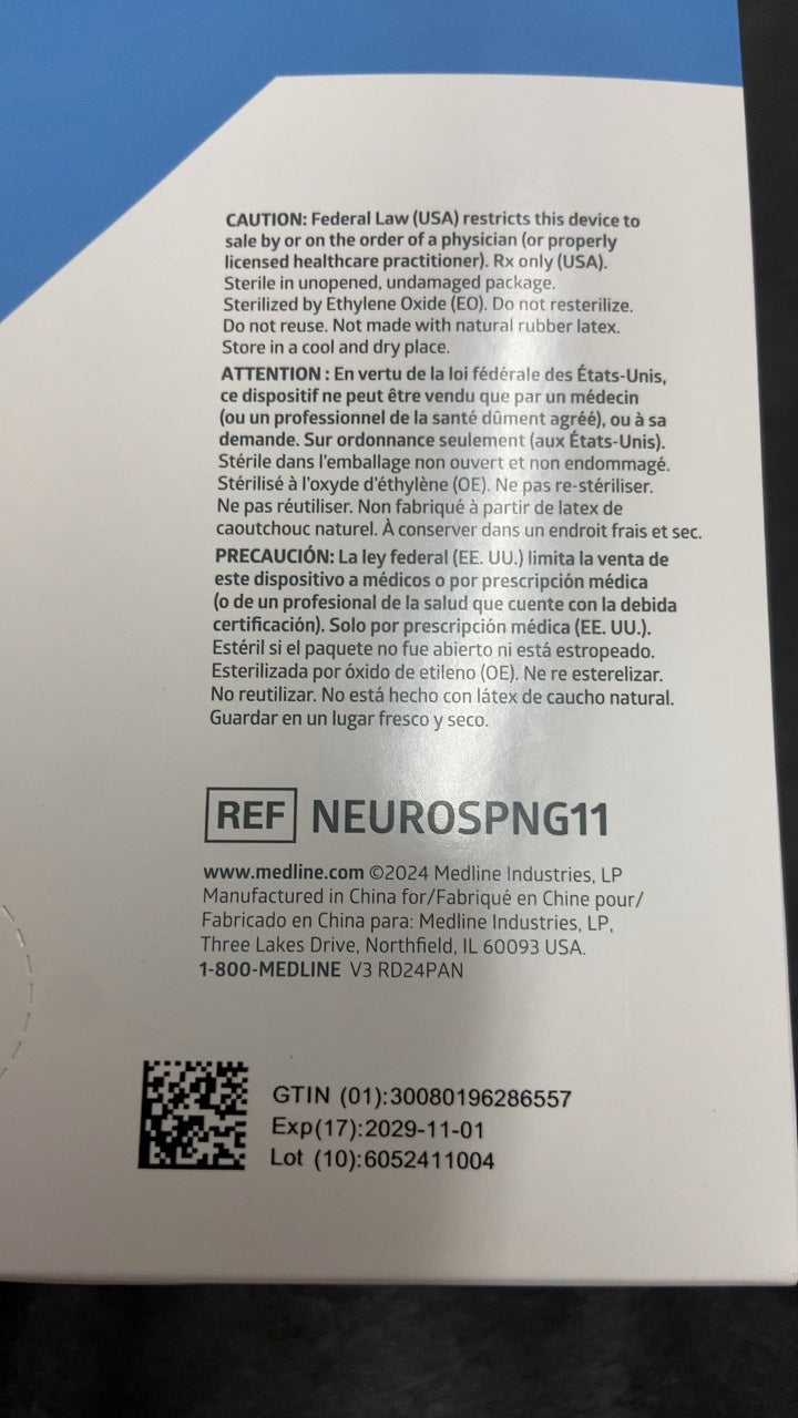 NEUROSPNG11 - MEDLINE - NEUROSPNG11, (BX/20)
