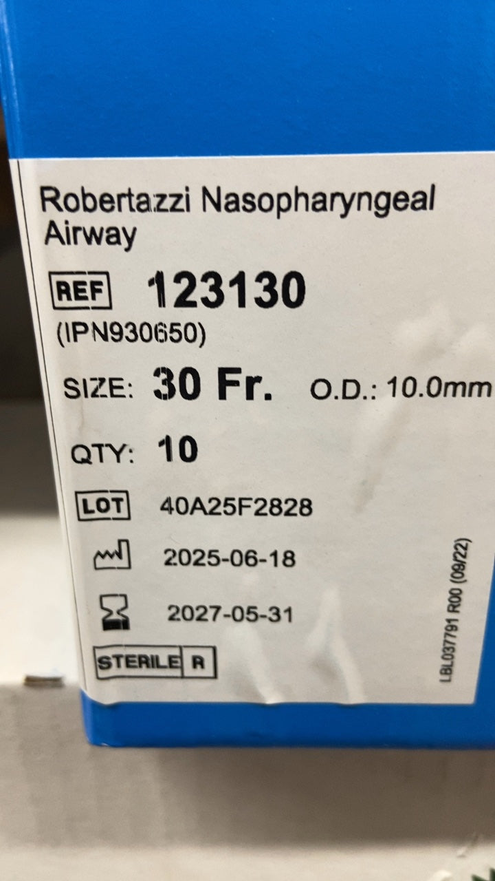123130 - TELEFLEX - Robertazzi Nasopharyngeal Airway, (BX/10)