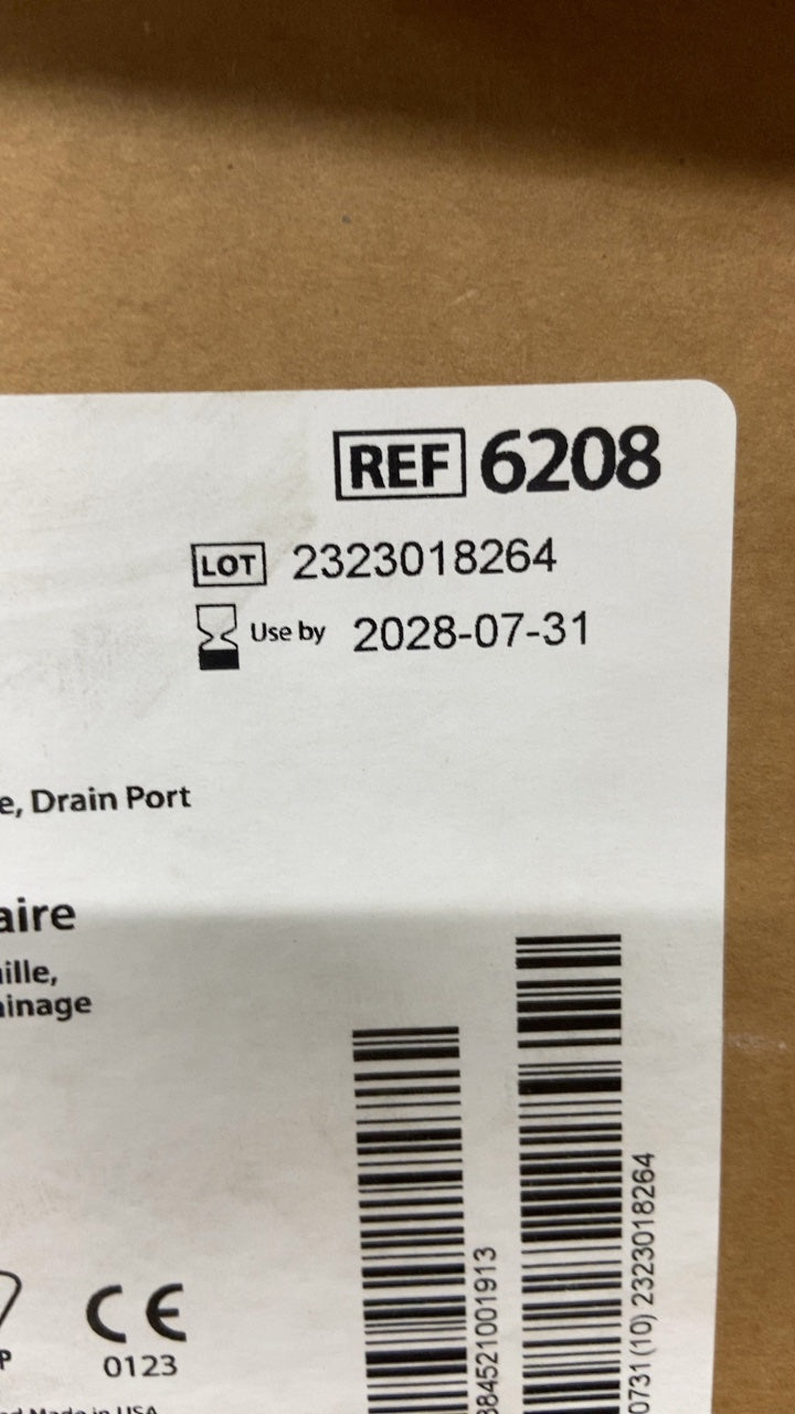 6208 - COVIDIEN - Drain Port, (BX/20)