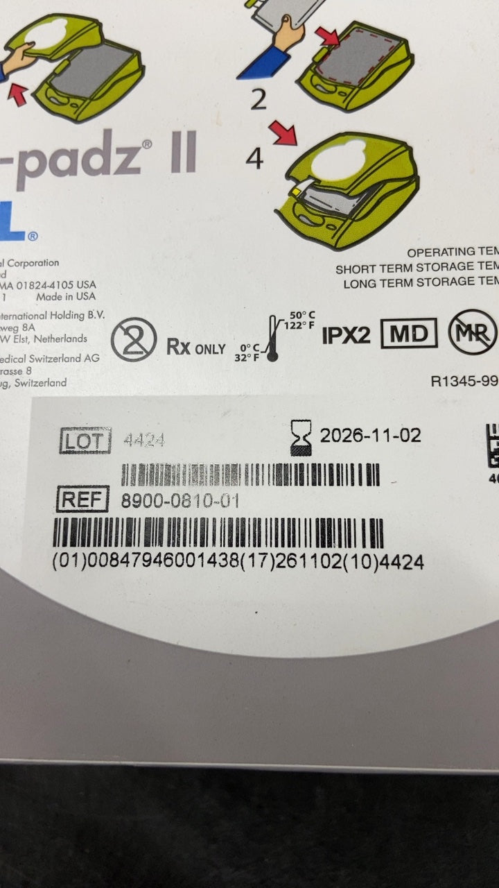 8900-0810-01 - ZOLL - Pedi*Padz® Ii Pediatric Multi-Function Electrodes, (BX/1)