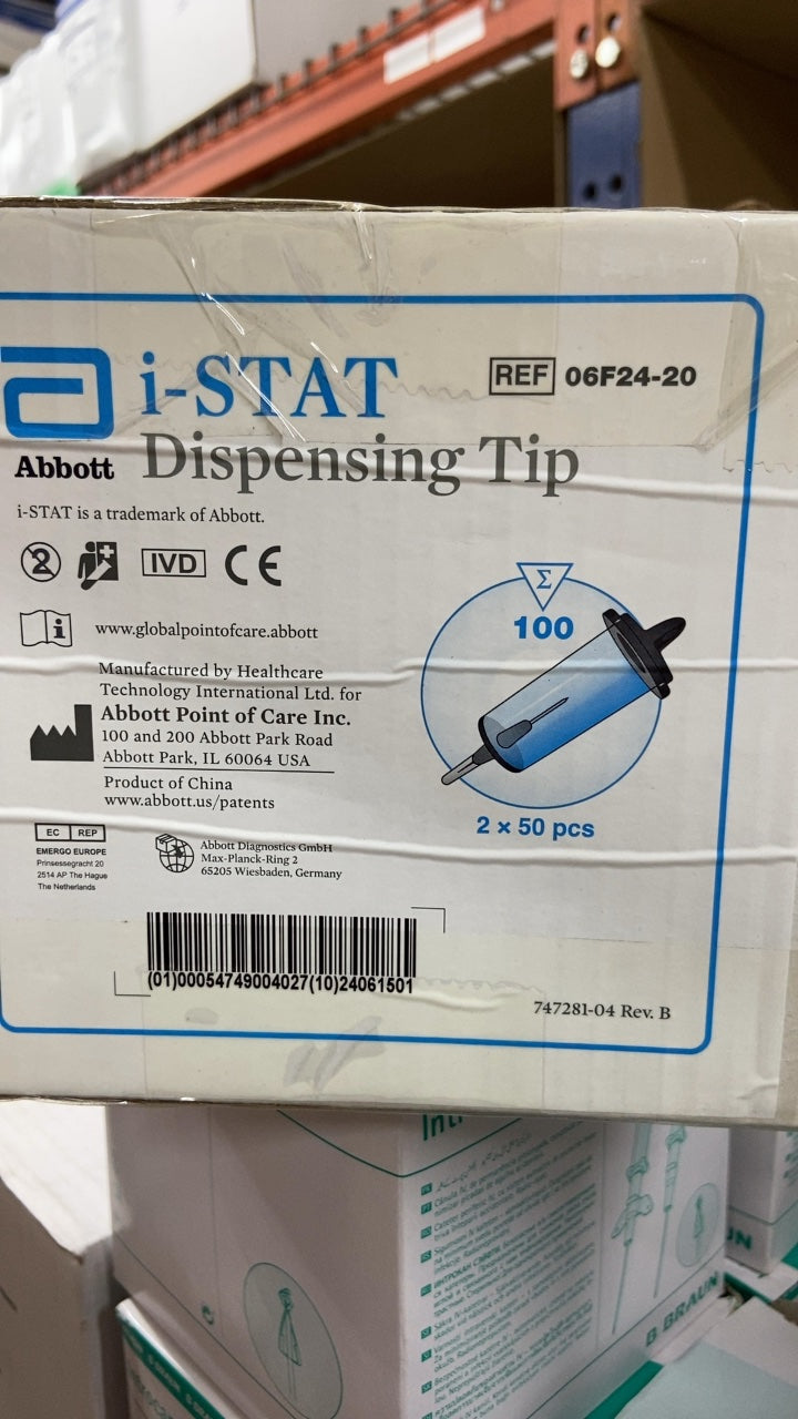 06F24-20 - ABBOTT - i-STAT Dispensing Tip, (CS/100)