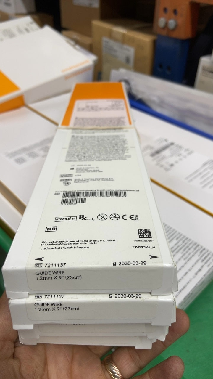 7211137 - SMITH & NEPHEW - Guide Wire, 1.2 mm x 9 in. Sterile, (BX/5)