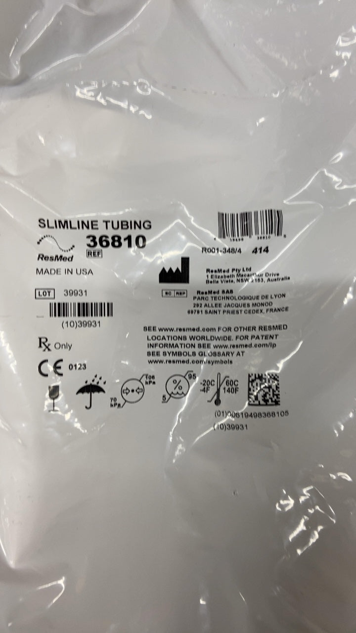 36810 - RESMED - SLIMLINE TUBING, (EA/1)
