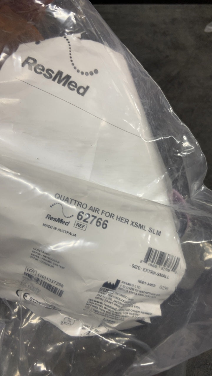 62766 - RESMED - QUATTRO AIR FOR HER XSML SLM, (EA/1)