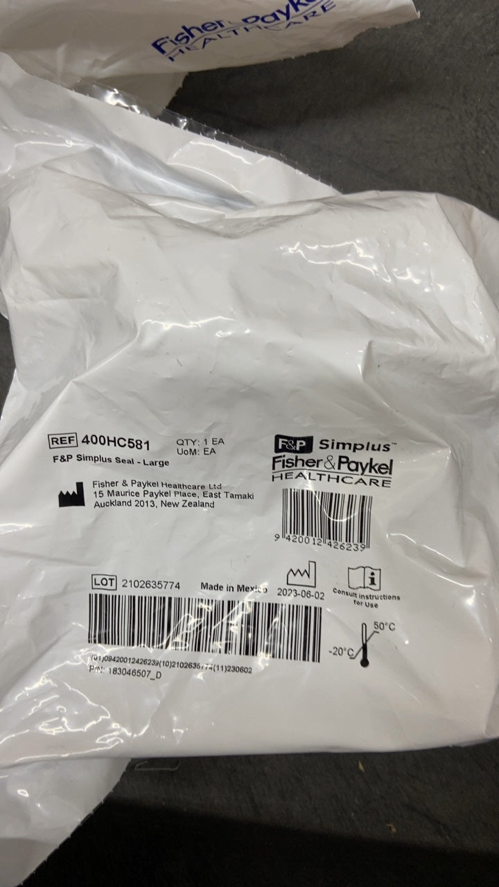 400HC581 - FISHER & PAYKEL - F&P Simplus Seal - Large, (EA/1)