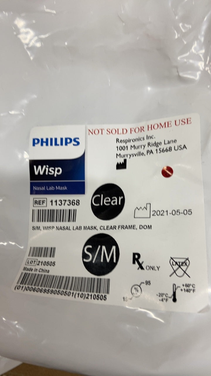 1137368 - RESPIRONICS - Wisp Nasal Lab Mask, (EA/1)