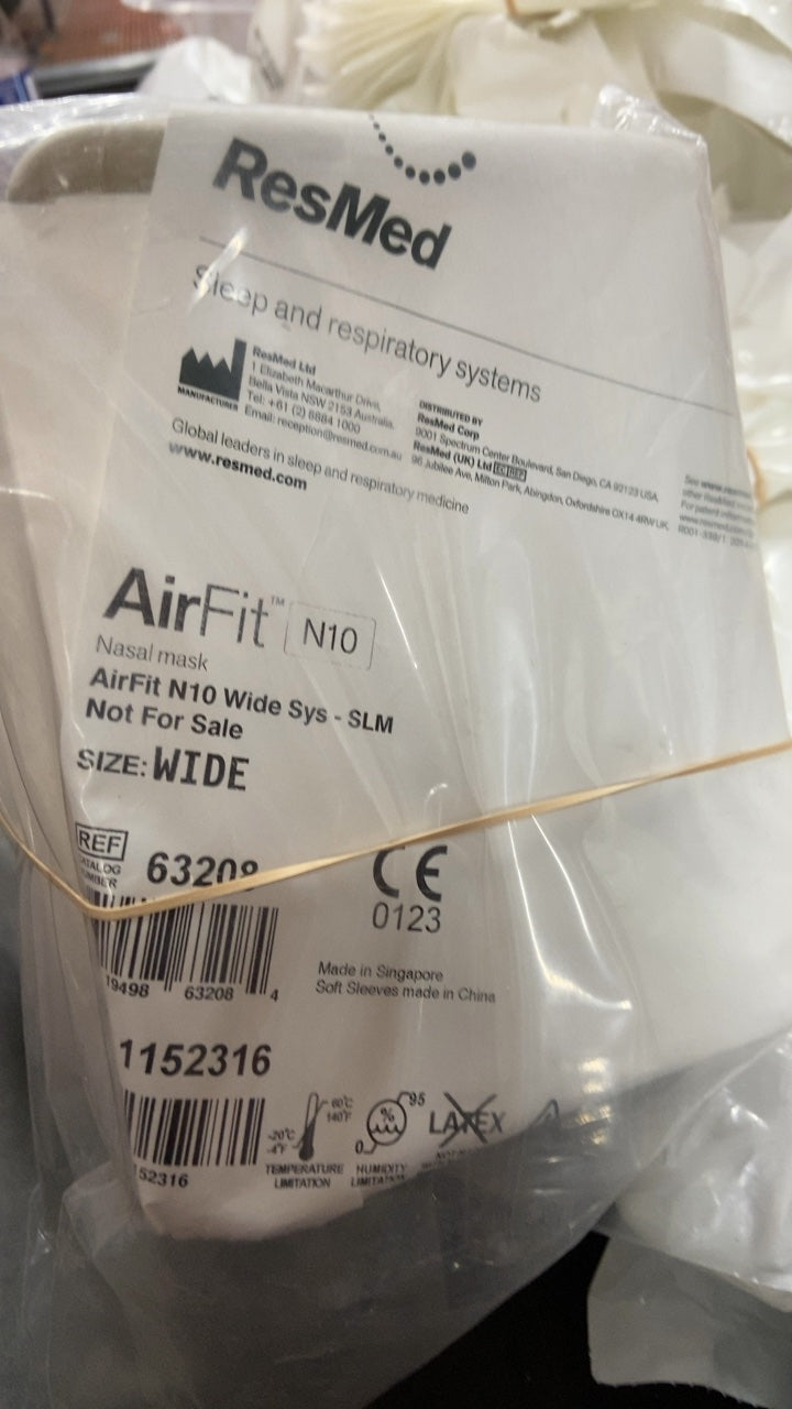 63208 - RESMED - AirFit N10 Nasal mask - Wide, (EA/1)