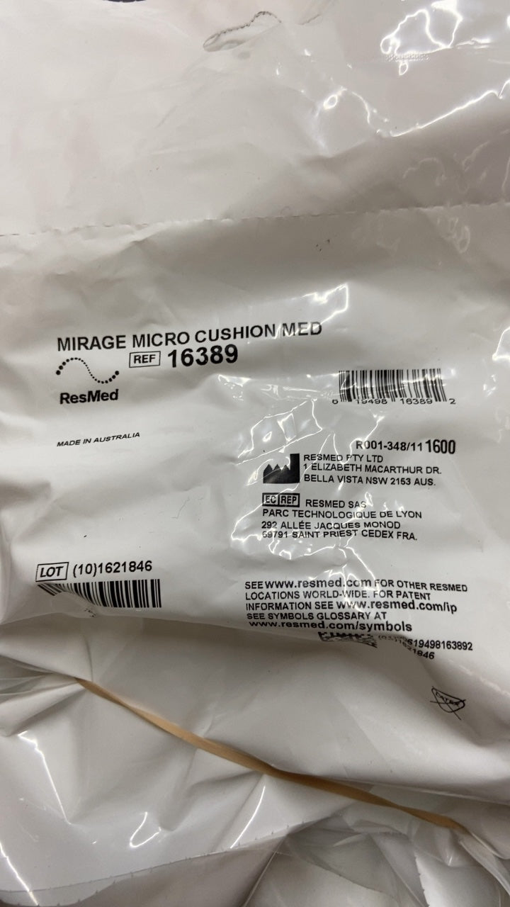 16389 - RESMED - MIRAGE MICRO CUSHION MED, (EA/1)