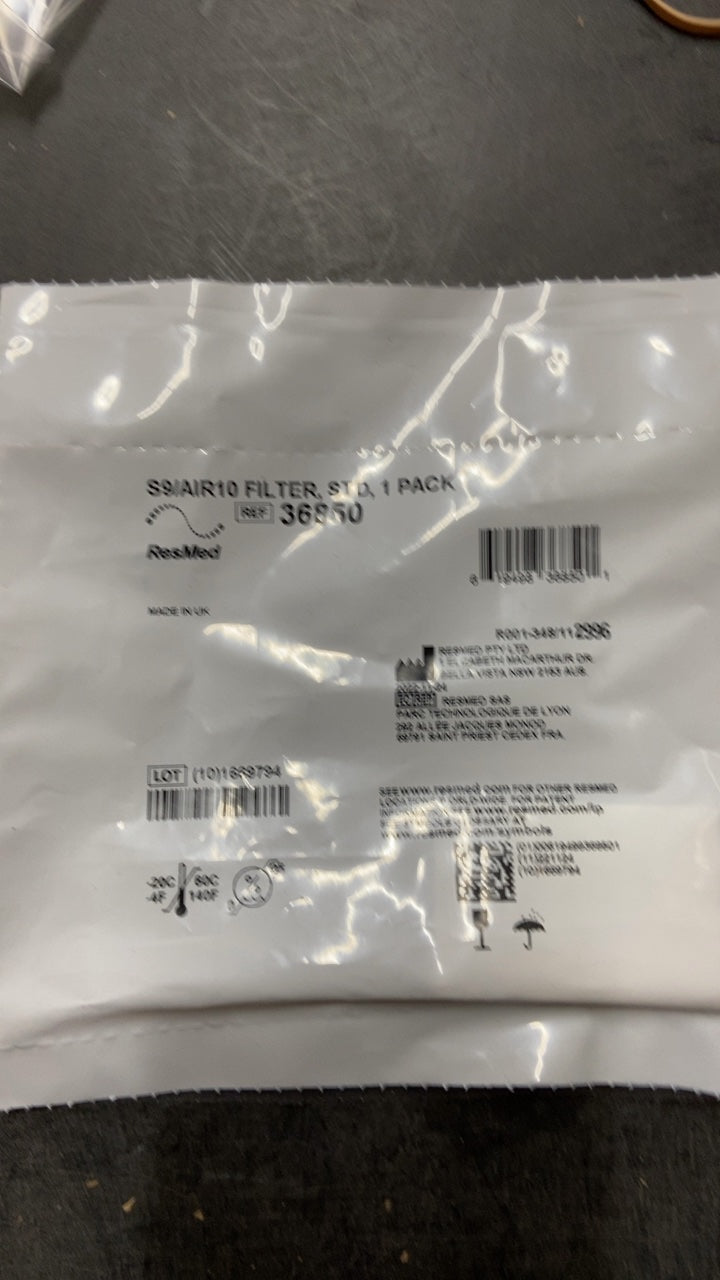 36870 - MEDLINE - SPIRIO FILTER STAT PACK, (EA/1)