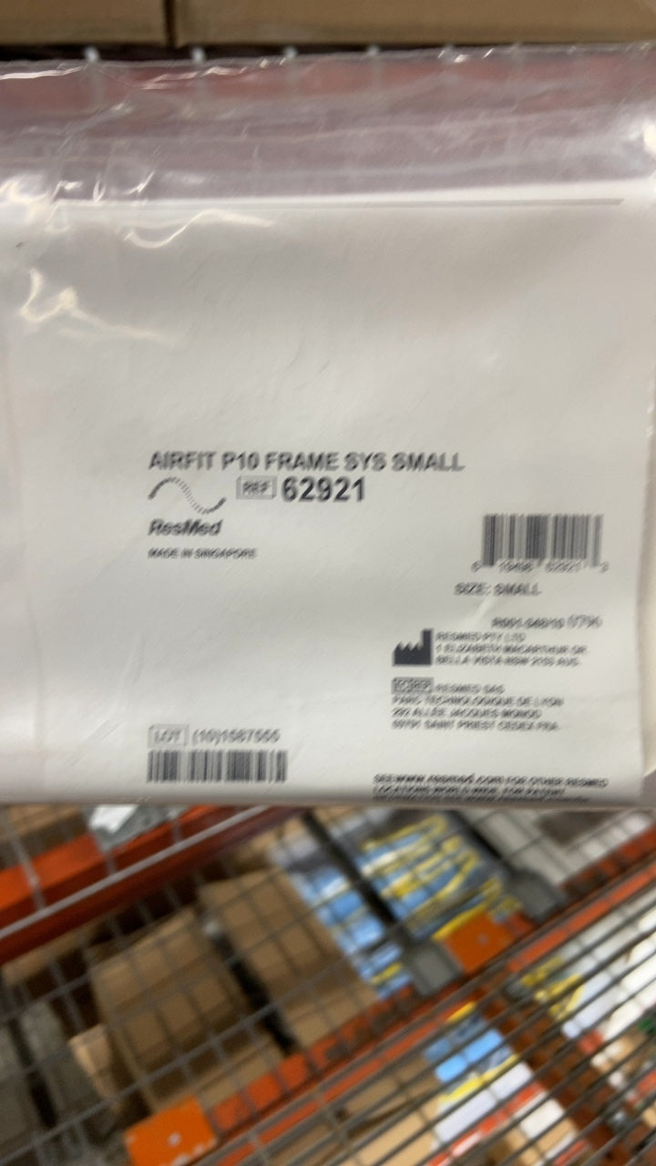 62921 - RESMED - AIRFIT P10 FRAME SYS SMALL, (EA/1)