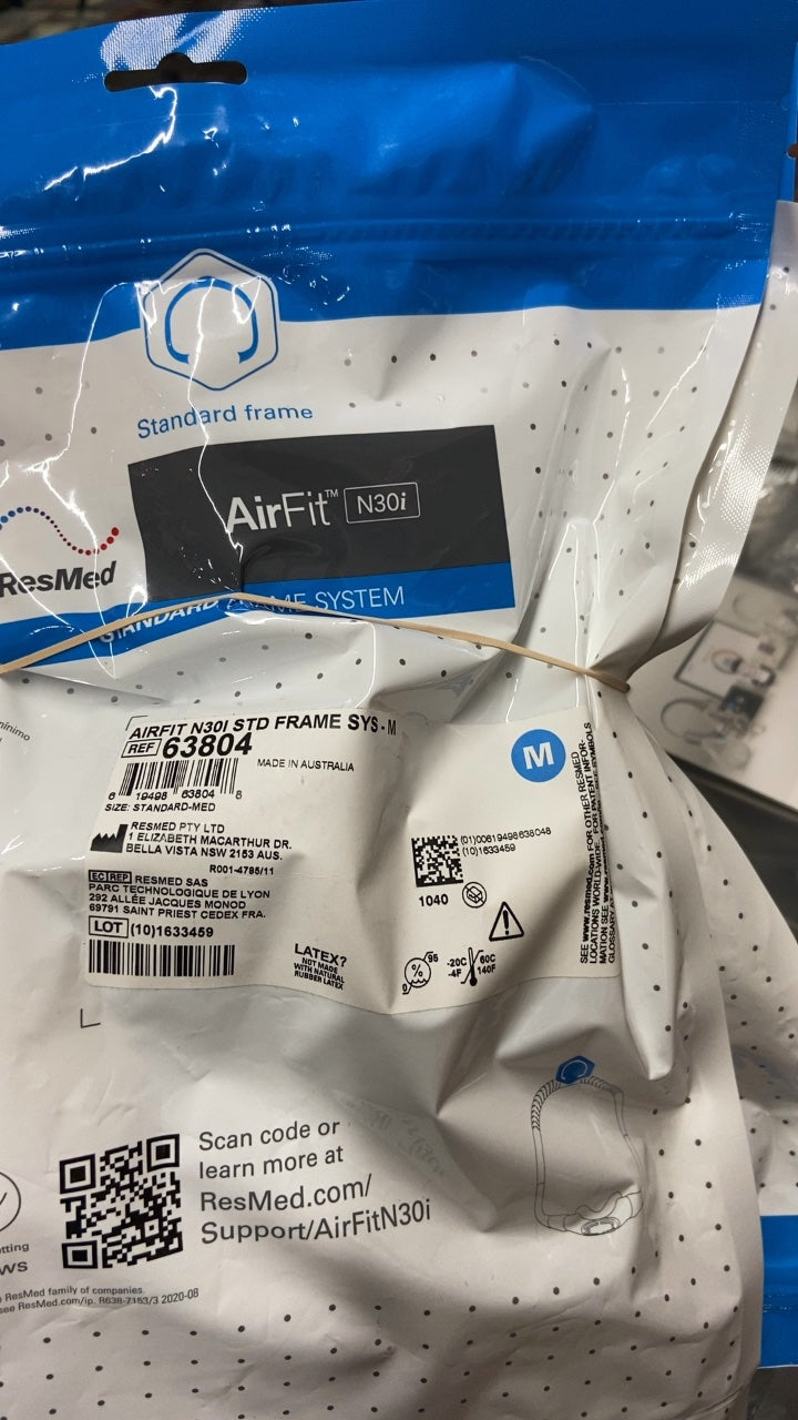 63804 - RESMED - AirFit N30i STD FRAME SYSTEM, (EA/1)