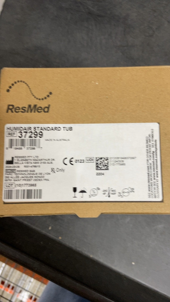 37299 - RESMED - HUMIDAIR STANDARD TUB, (BX/1)