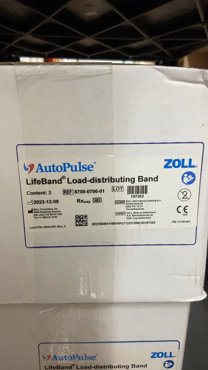 8700-0706-01 - ZOLL - LifeBand Load-distributing Band, (BX/3)