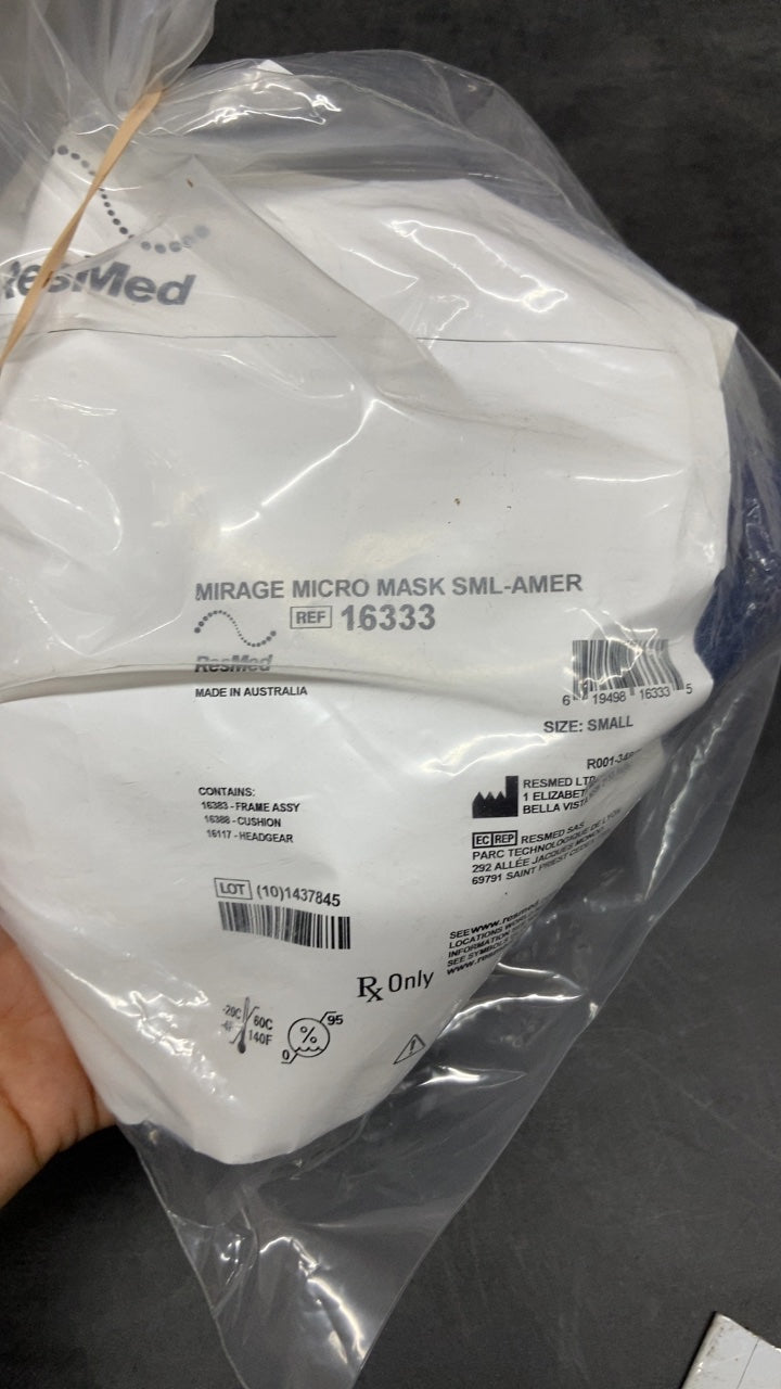 16333 - RESMED - MIRAGE MICRO MASK SML-AMER, (EA/1)