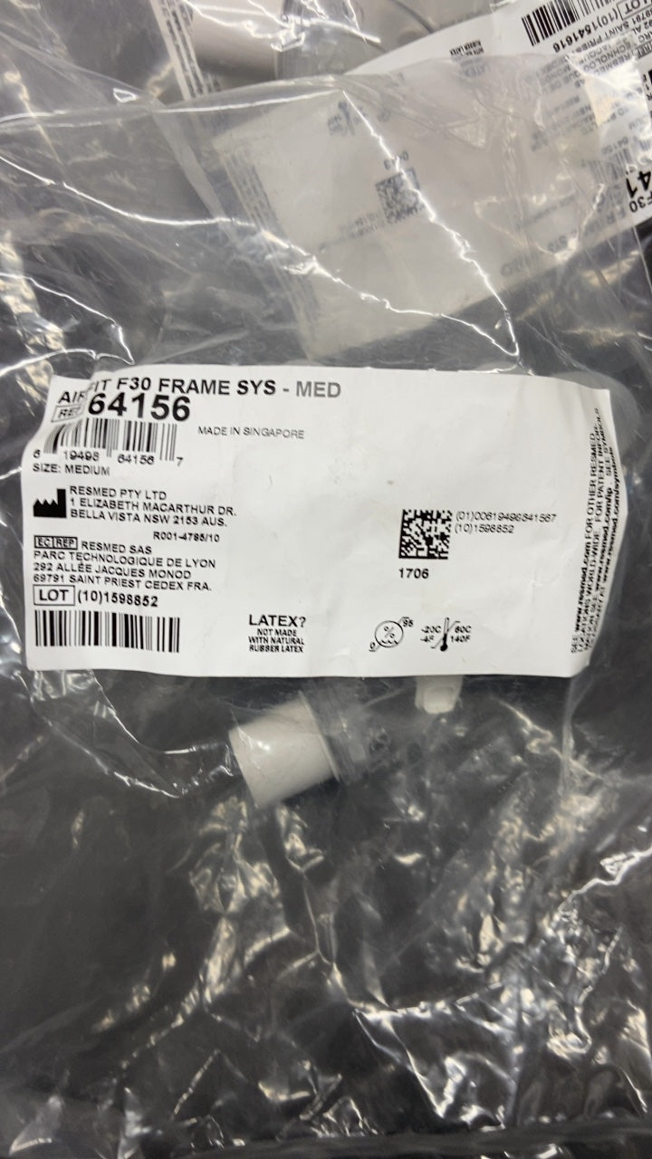 64156 - RESMED - TI F30 FRAME SYS - MED, (EA/1)
