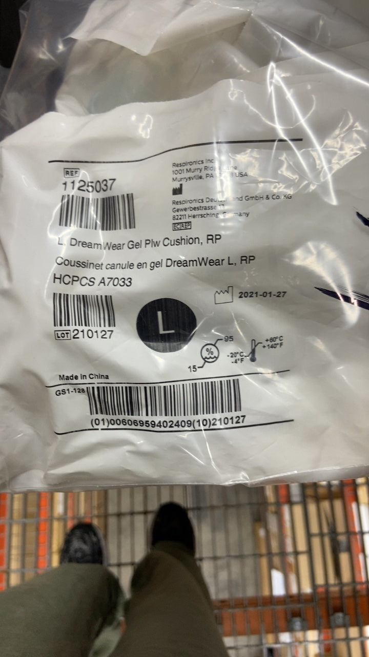 1125037 - RESPIRONICS - DreamWear Gel Plw Cushion, RP, (EA/1)