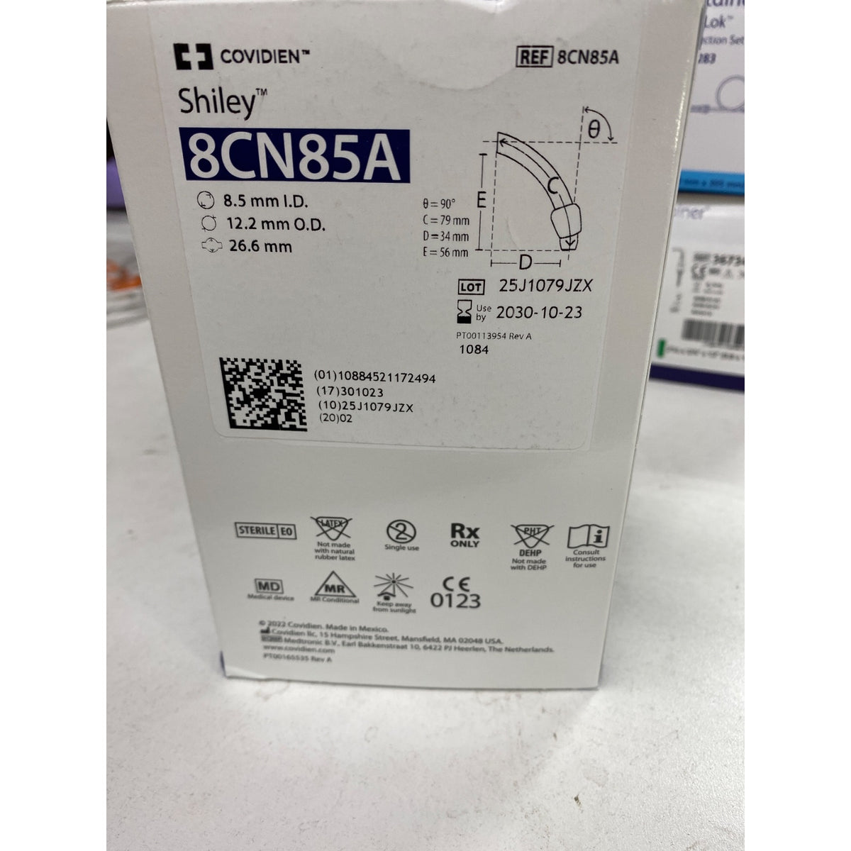 8CN85A - COVIDIEN - Adult Flexible Tracheostomy Tube with TaperGuard Cuff Disposable Inner Cannula, (EA/1)