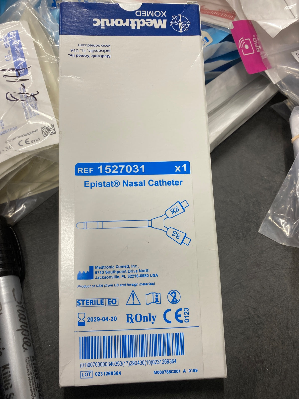 1527031 - MEDTRONIC - Xomed Epistat Nasal Catheter, 10 cc/30 cc, (BX/1)