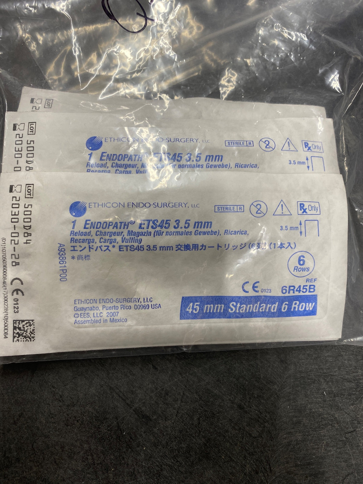 6R45B - ETHICON - Endopath ETS Articulating Linear Cutter Reload, 45 mm, (EA/1)