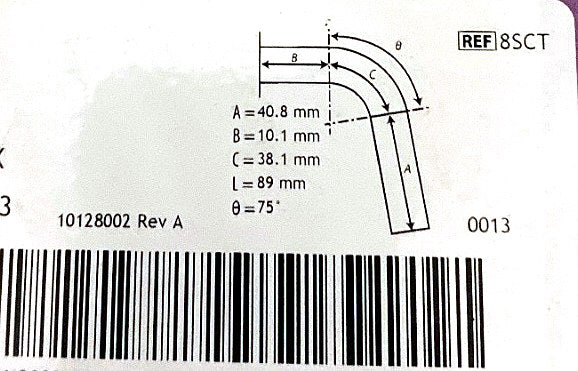 8SCT - COVIDIEN - Adult Tracheostomy Tube Cuffed,Single Cannula, (BX/1)