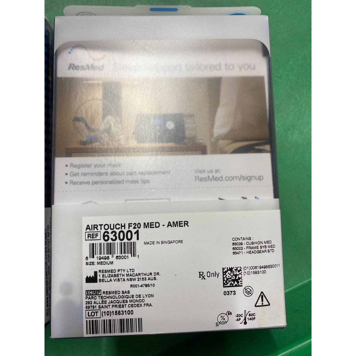 63001 - RESMED - AirTouch F20 MED, (EA/1)
