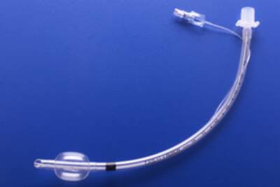 134105 - Safety Clear - Safety Clear Plus Cuffed Endotracheal Tube 340 mm Length Curved 8.0 mm Adult Murphy Eye, 112082080, Pack of 1, (EA)
