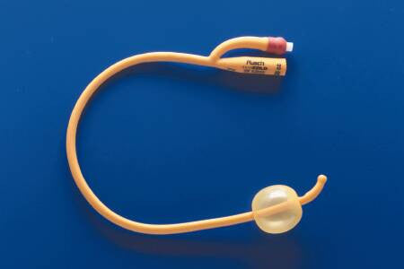 192934 - Rusch - Foley Catheter Rusch PureGold 2-Way Coude Tip 30 cc Balloon 18 Fr. Latex 318318 Pack of 1, (EA)
