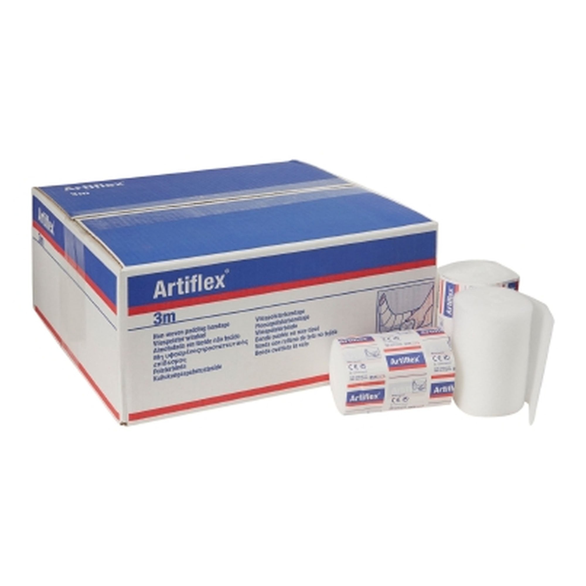 243904 - Artiflex - Orthopedic Padding Roll Undercast Artiflex 5.9 Inch x 3.3 Yard Polyester / Polypropylene / Polyethylene NonSterile 0904700 Pack of 1, (EA)