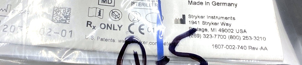 1607-002-035 - STRYKER - 4.0mm Egg Bur, (EA/1)
