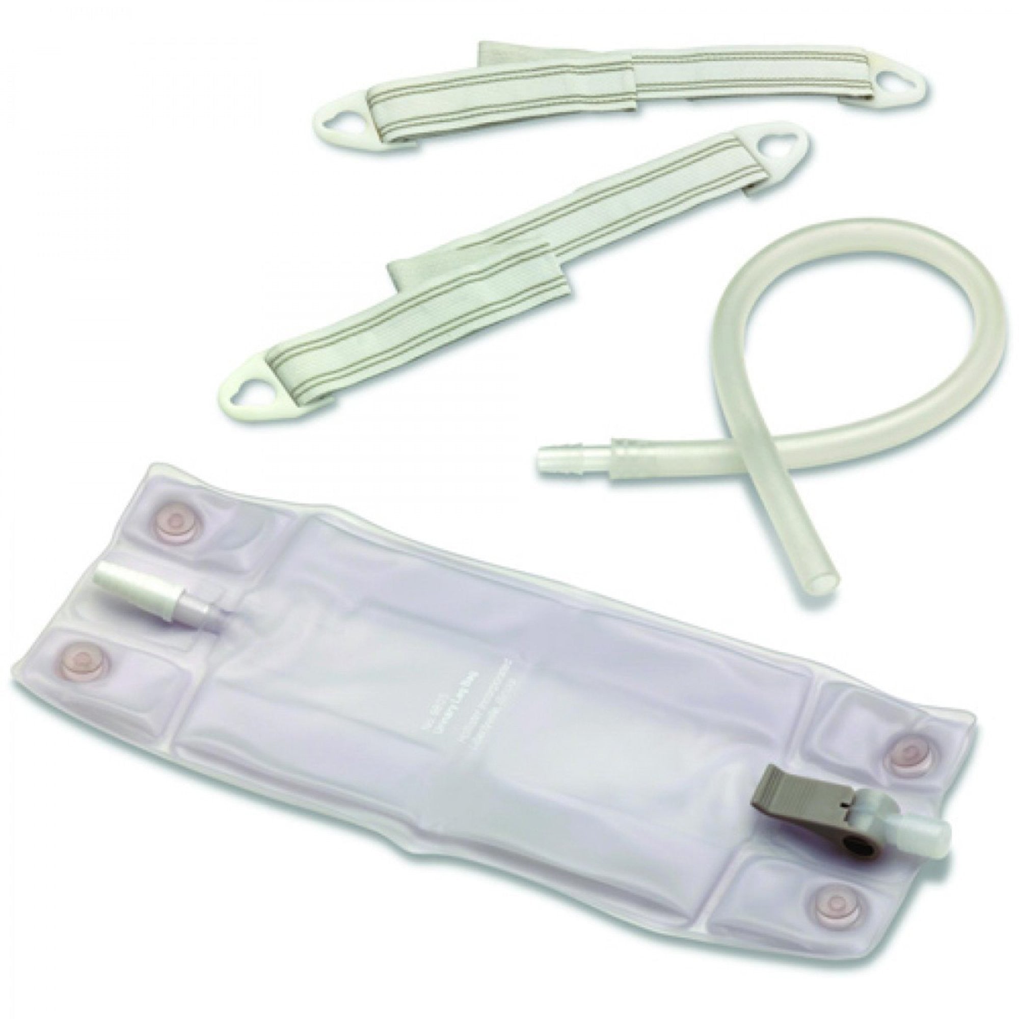 276176 - Hollister - Urinary Leg Bag Kit Anti-Reflux Valve 900 mL Vinyl 9655 Box of 10, (BX)
